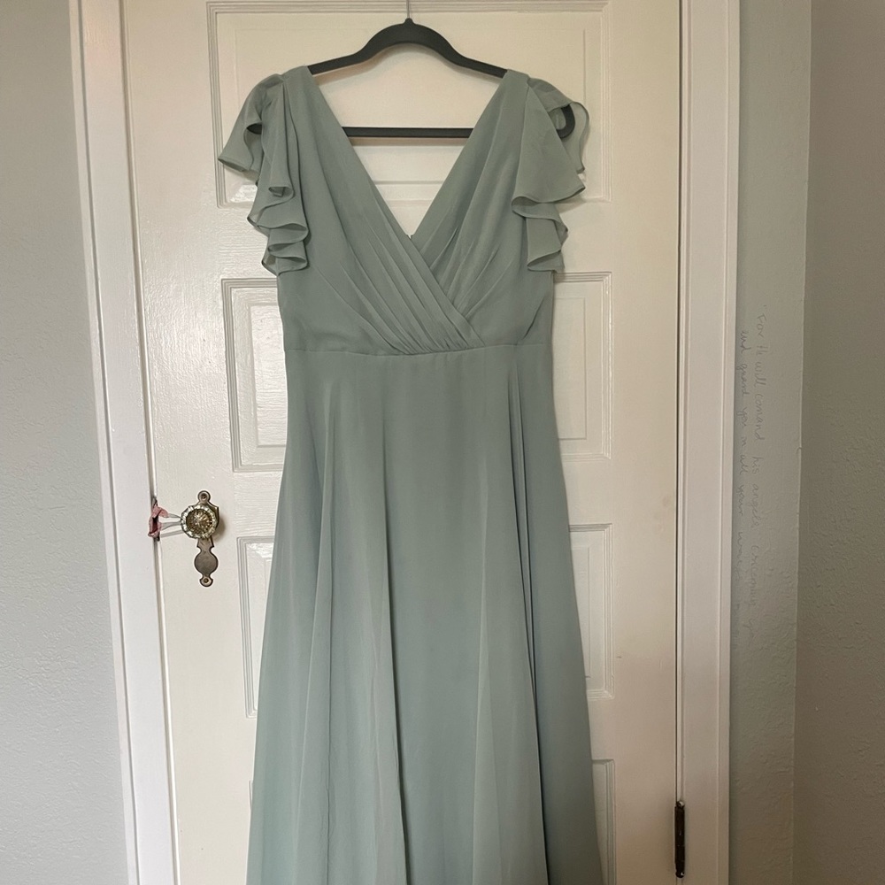 Sage Green Bridesmaid Dress